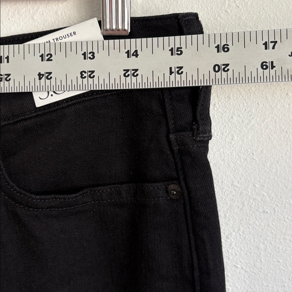 J. Crew Black Wide-Leg Jeans T28 - Picture 5 of 7